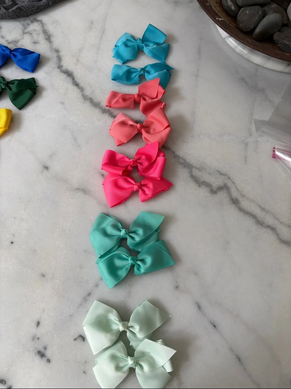 5 Sets of Double Bows ( 10 total)
